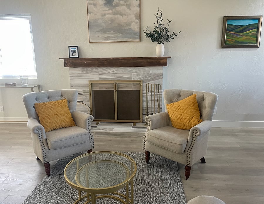 cozy fire place :)