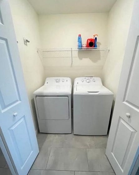 Washer/Dryer in unit 