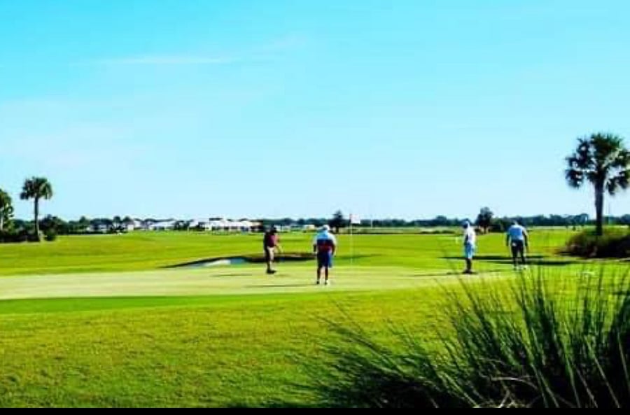 One of the two proper golf courses located at Lakewood National 