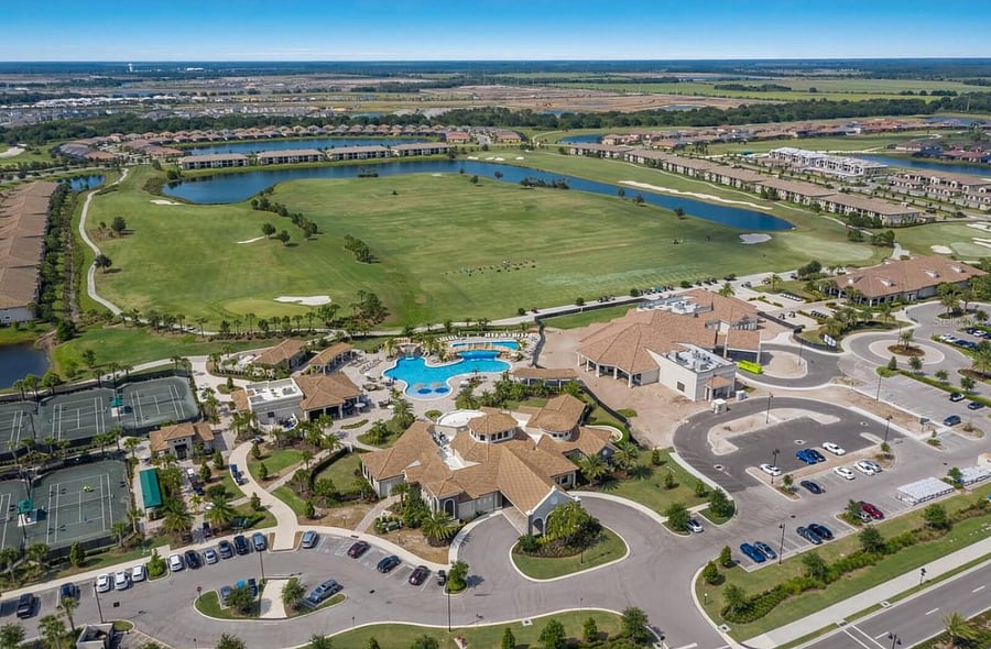 View of main clubhouse area 