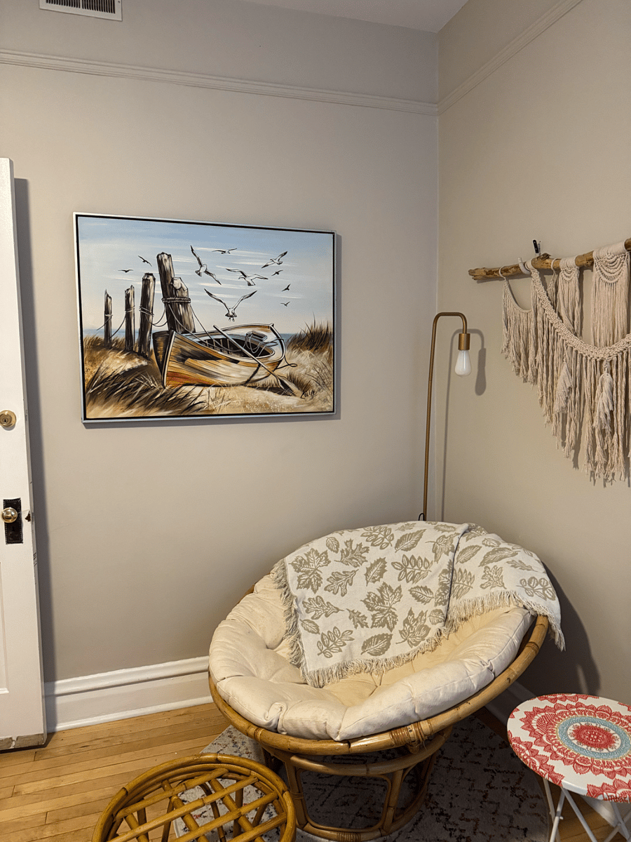 Bedroom B - cozy corner char