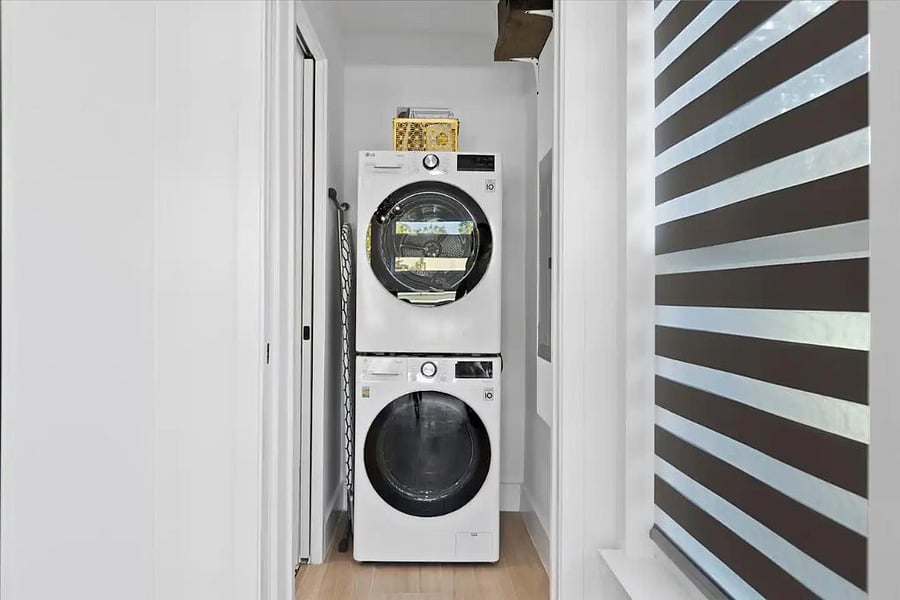 New smart front loading washer and dryer!!