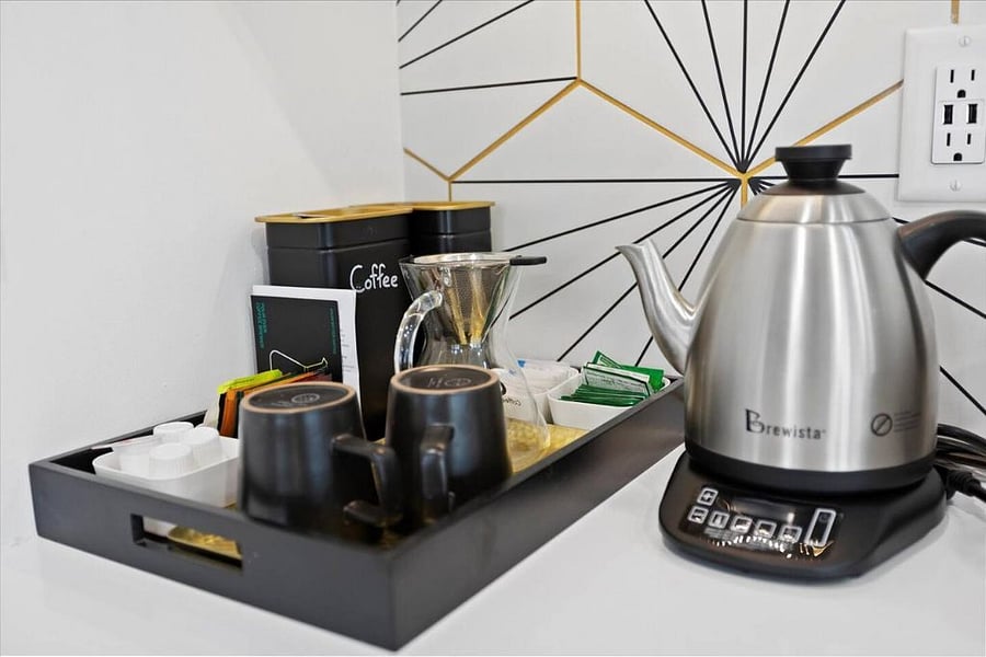 Coffee Tea and Decaf Pour Over!