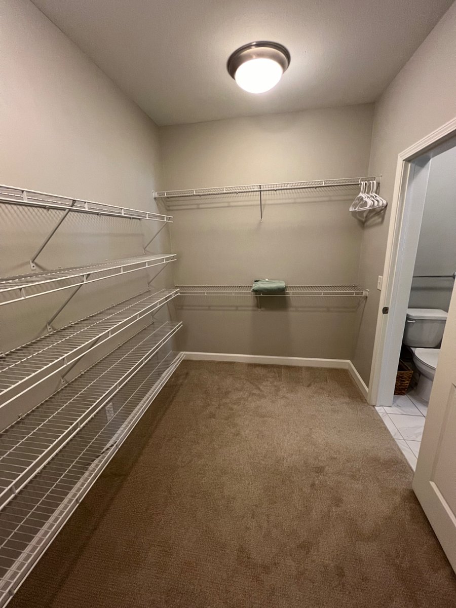 Huge closet! 