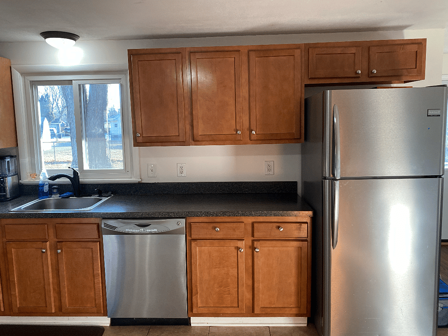 Help yourself to the fully stocked kitchen