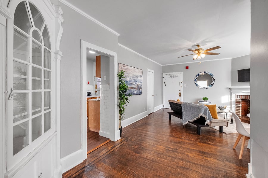Seamlessly connected living spaces bathed in natural light, designed for effortless flow and comfort.