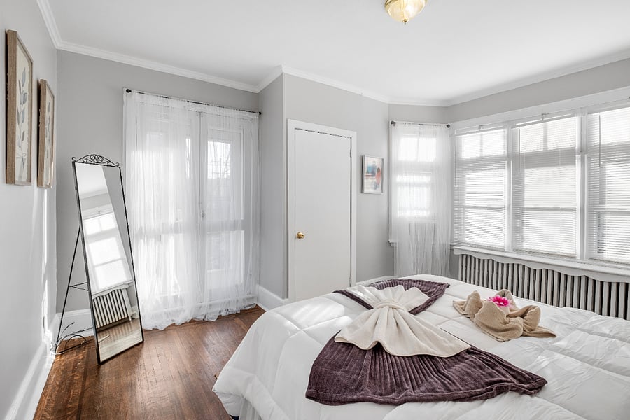 A peaceful retreat with soft tones and airy space, perfect for restful nights and calm mornings.
