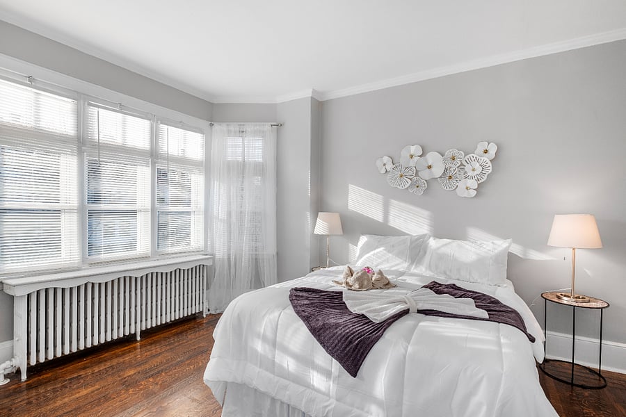 A peaceful retreat with soft tones and airy space, perfect for restful nights and calm mornings.