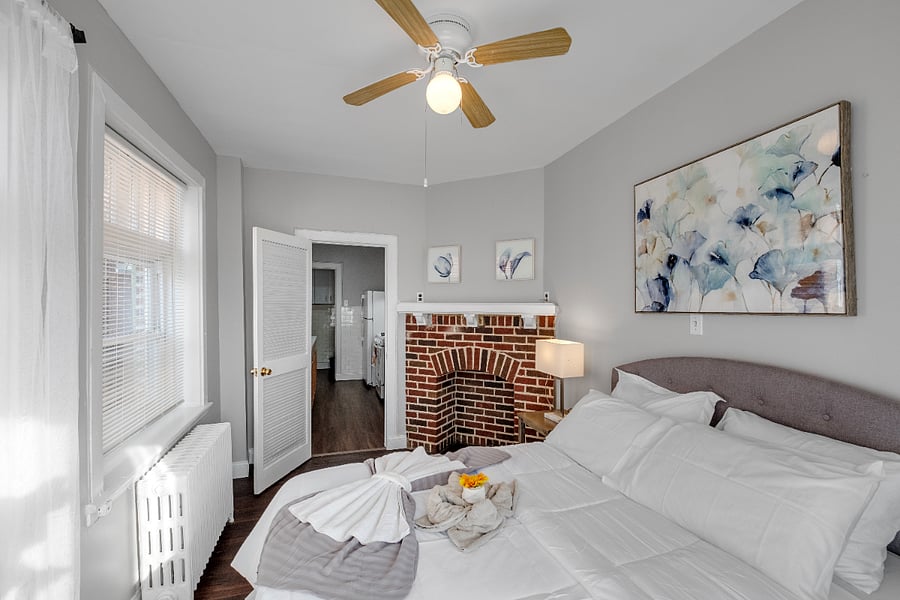 A peaceful retreat with soft tones and airy space, perfect for restful nights and calm mornings.