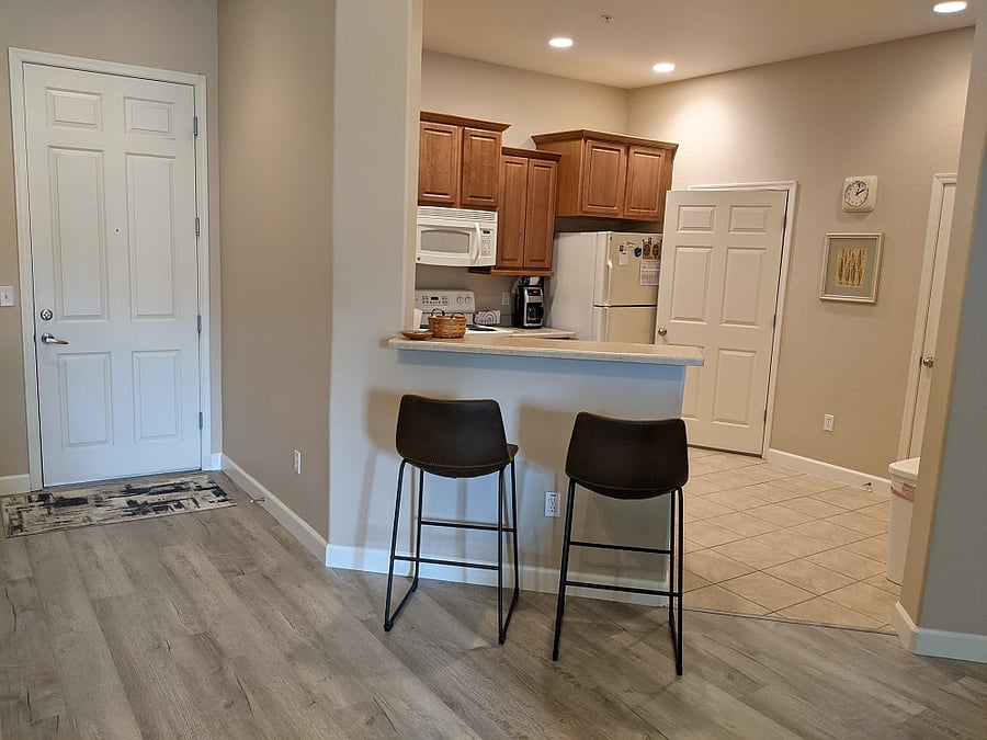 Fully equipped kitchen