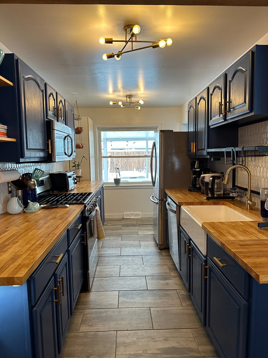 Newly remodeled kitchen