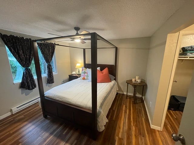Master Bedroom with walk-in closet