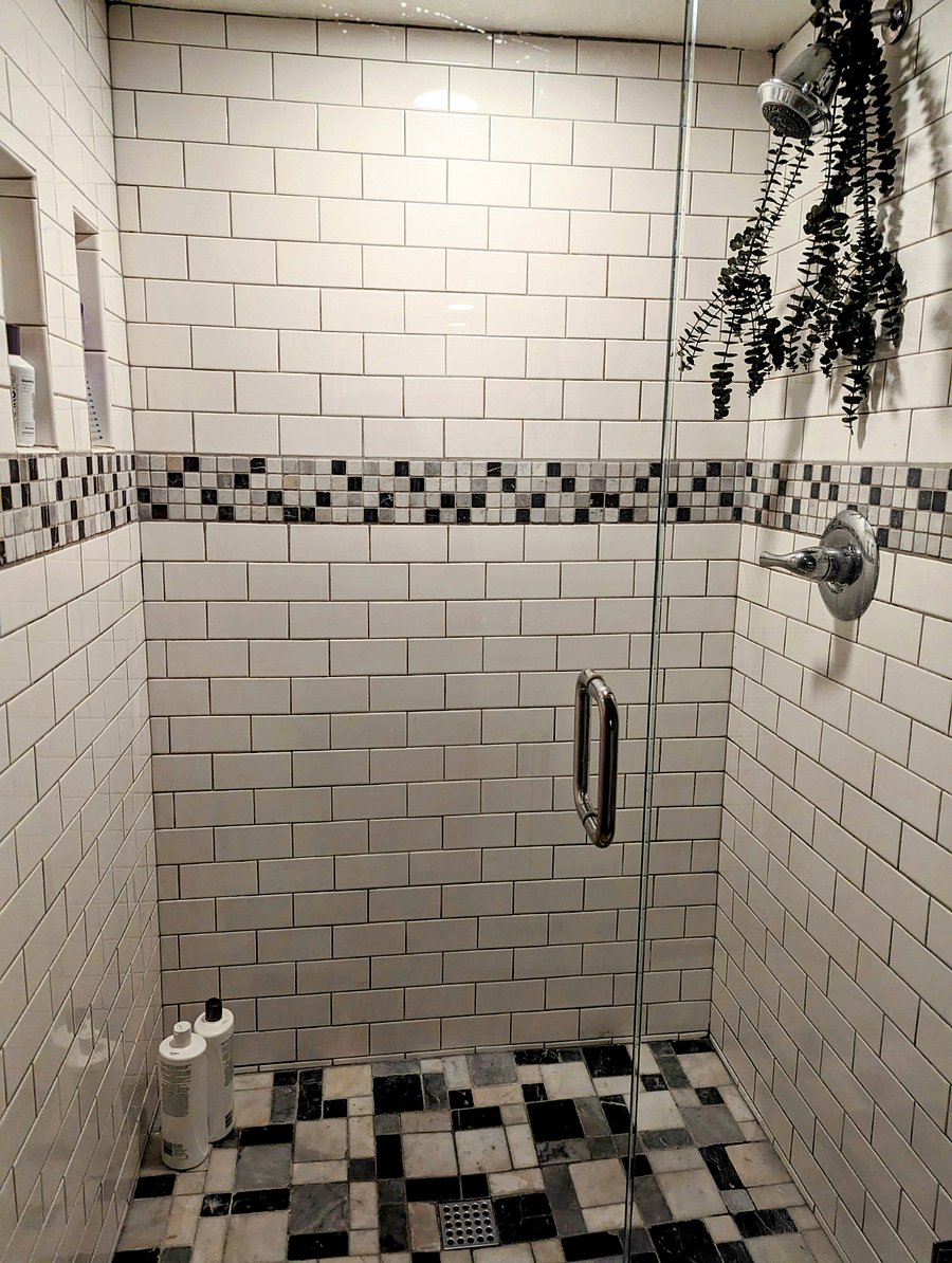 Primary bath shower