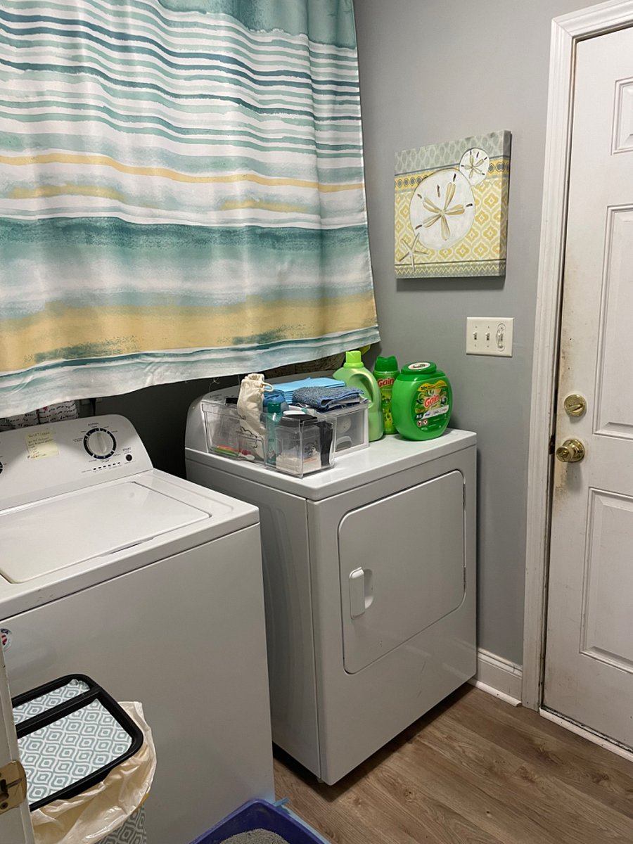 Pass through laundry room 