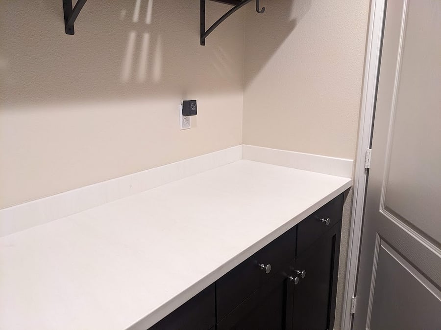 Laundry room - folding area.