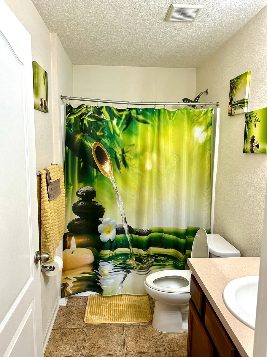 Open Bathroom near the Living Room