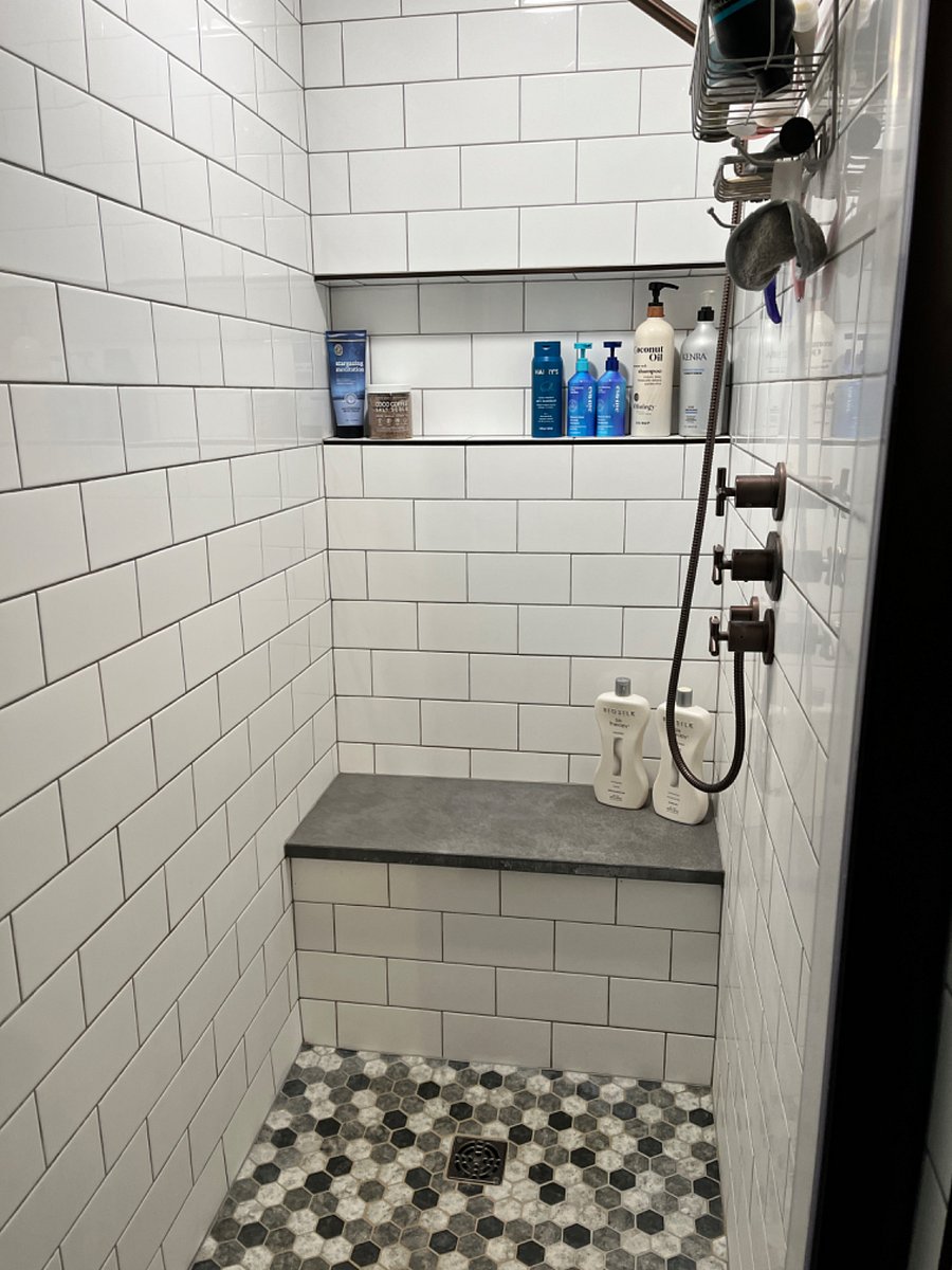 Large Walk-in Shower