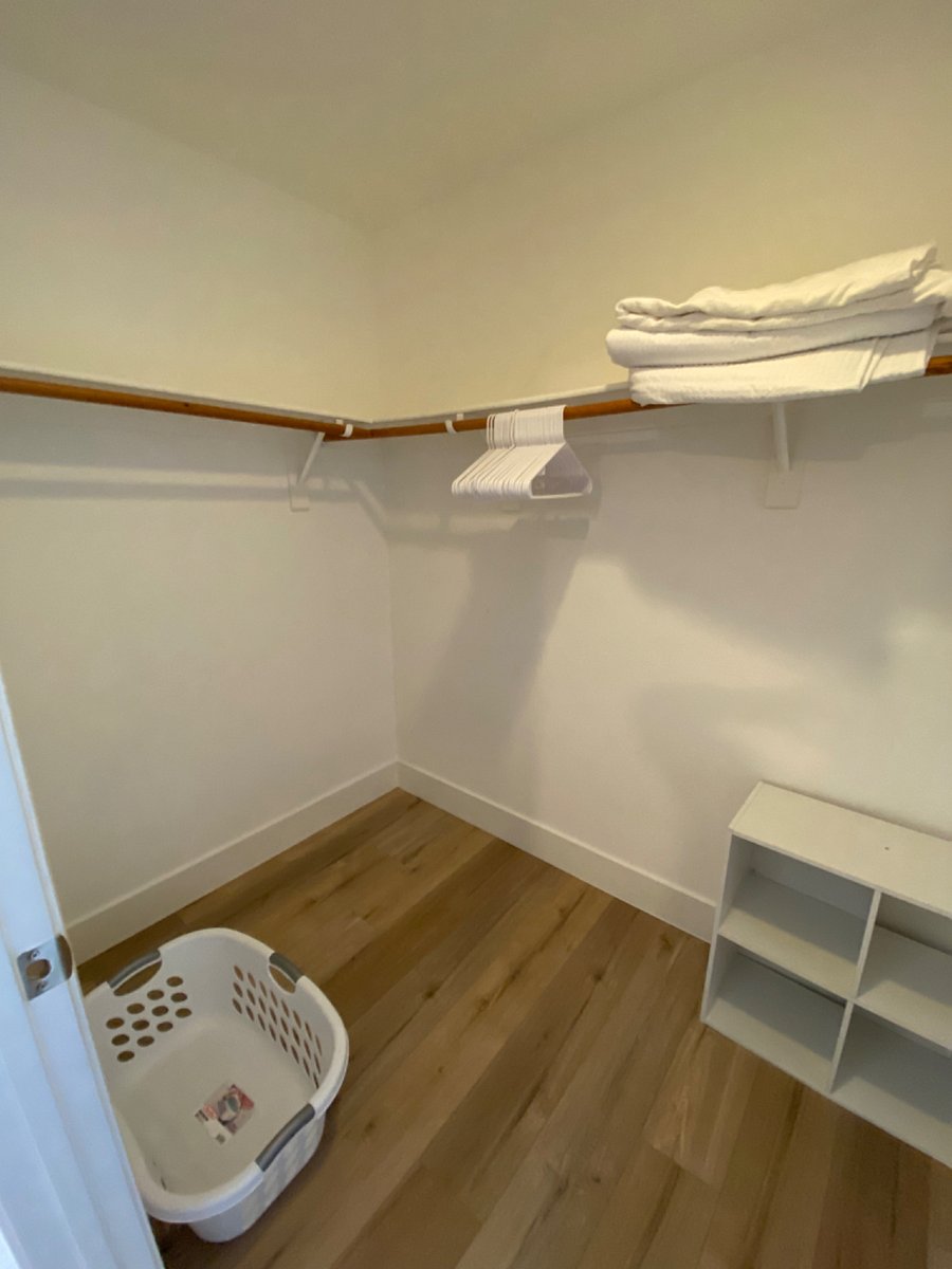 Master bedroom closet