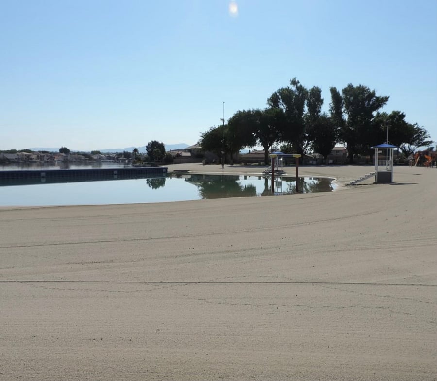Swimming Area for Beach Amenities