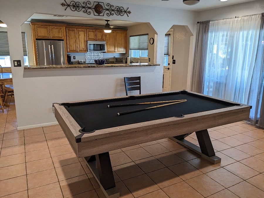 Pool table room