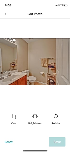 1/2 Bathroom downstairs.