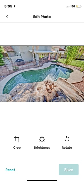 Waterslide feature.