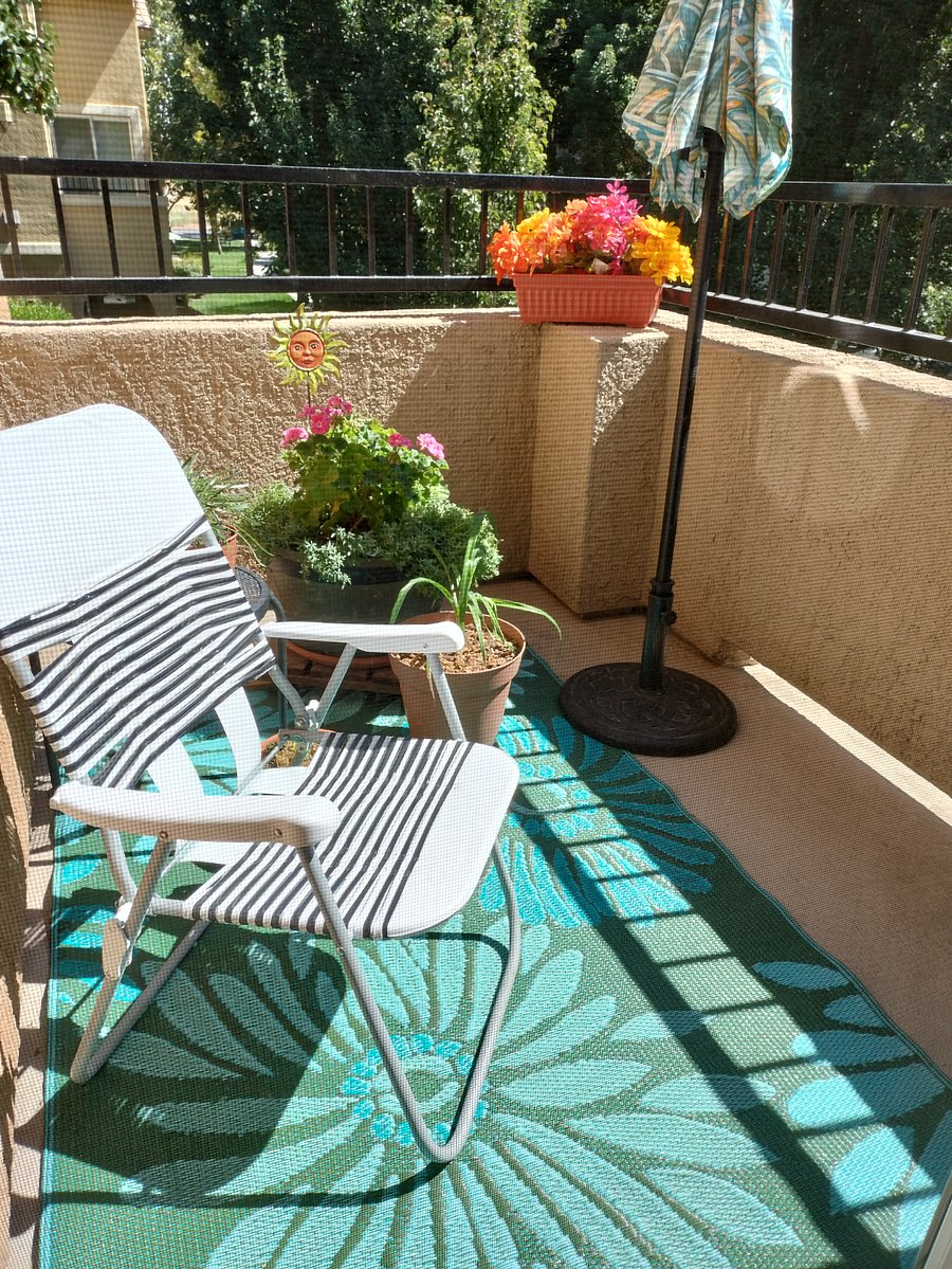 One of 2 patios