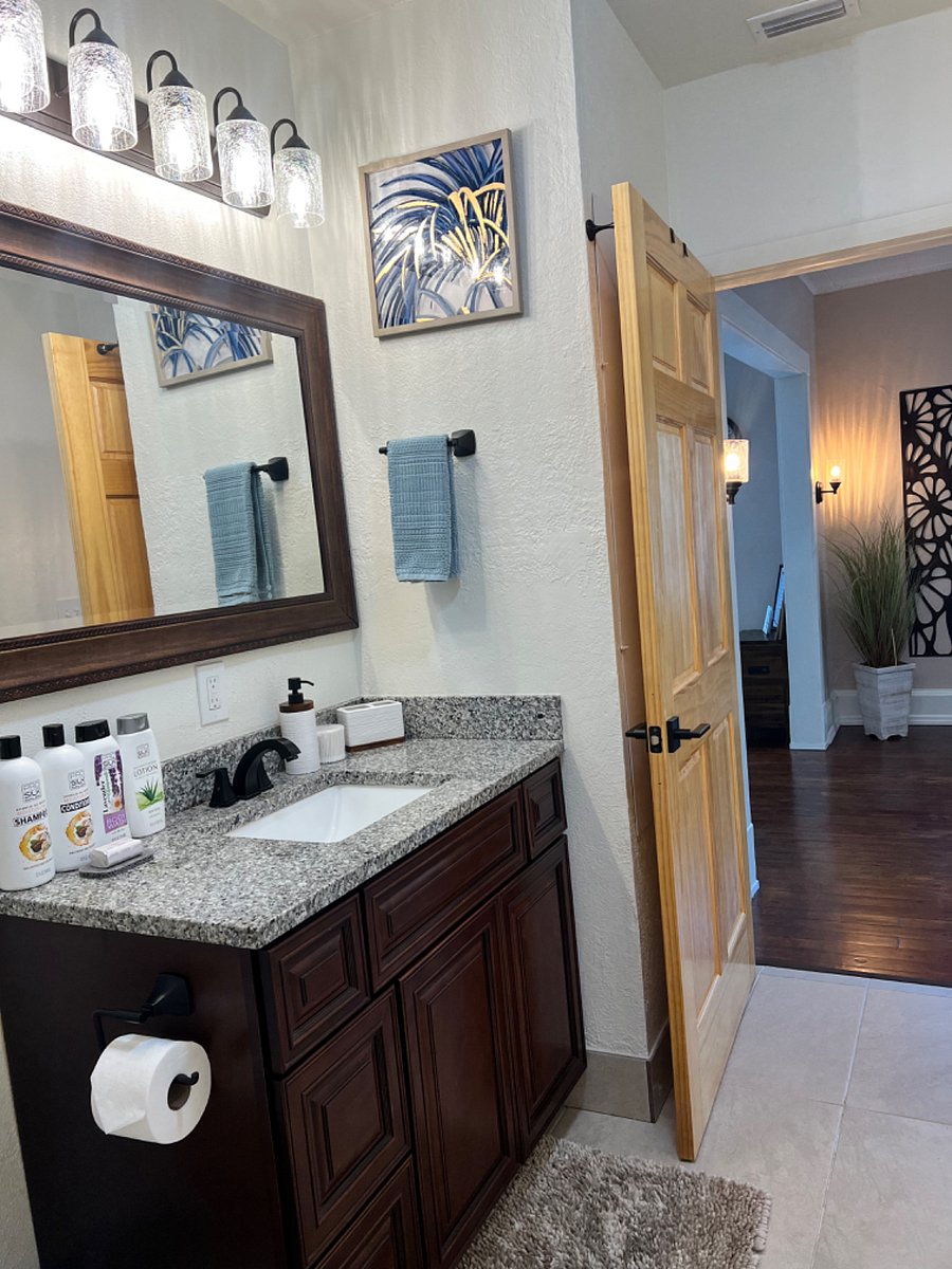 Full bathroom with bath tub