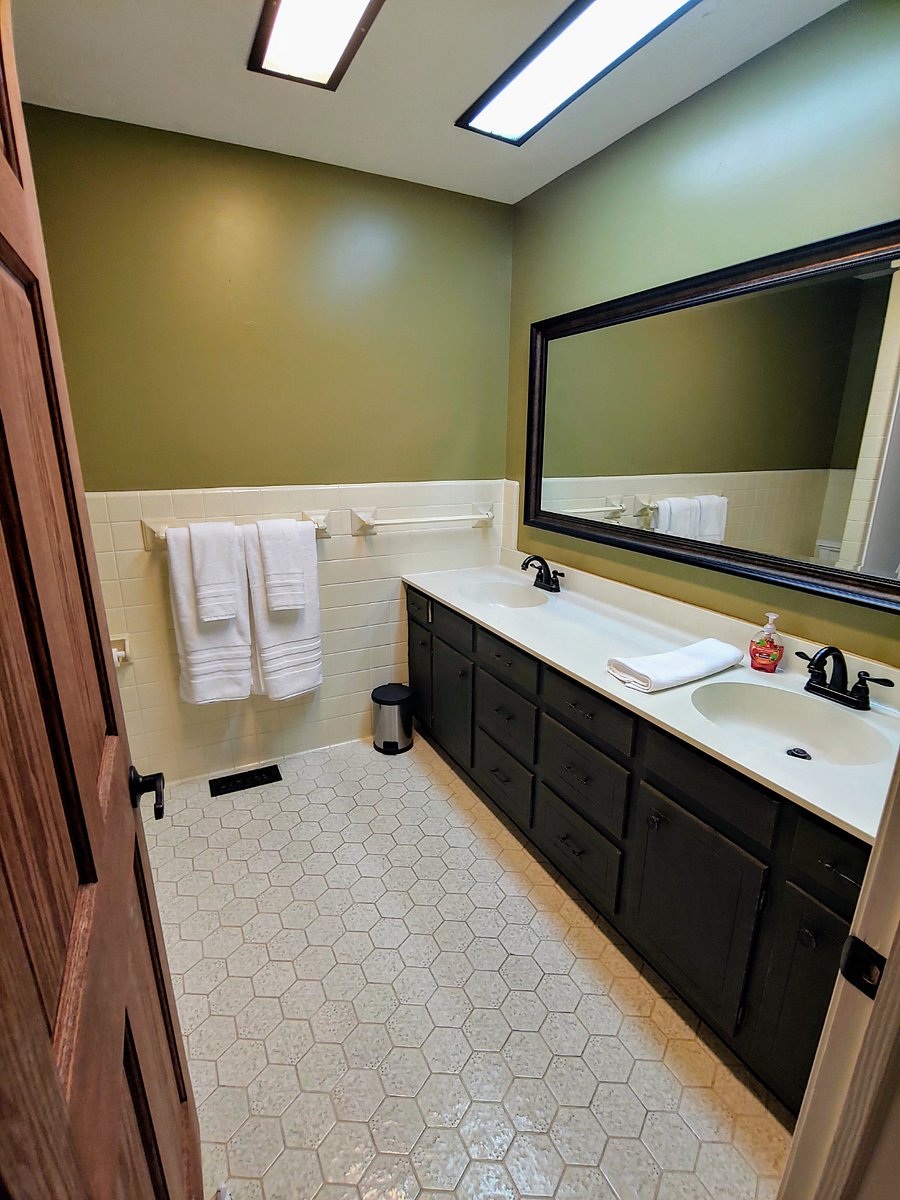 Hallway bathroom