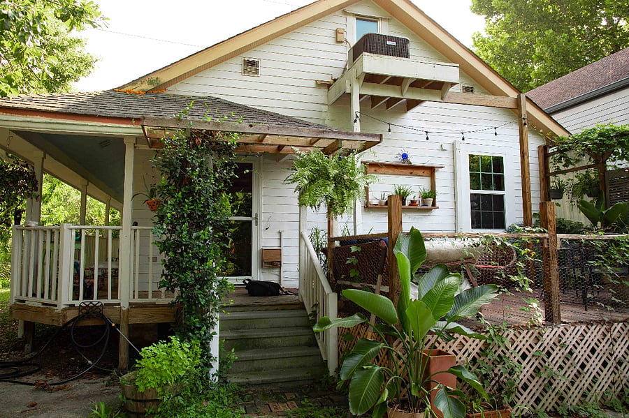 View from back of house