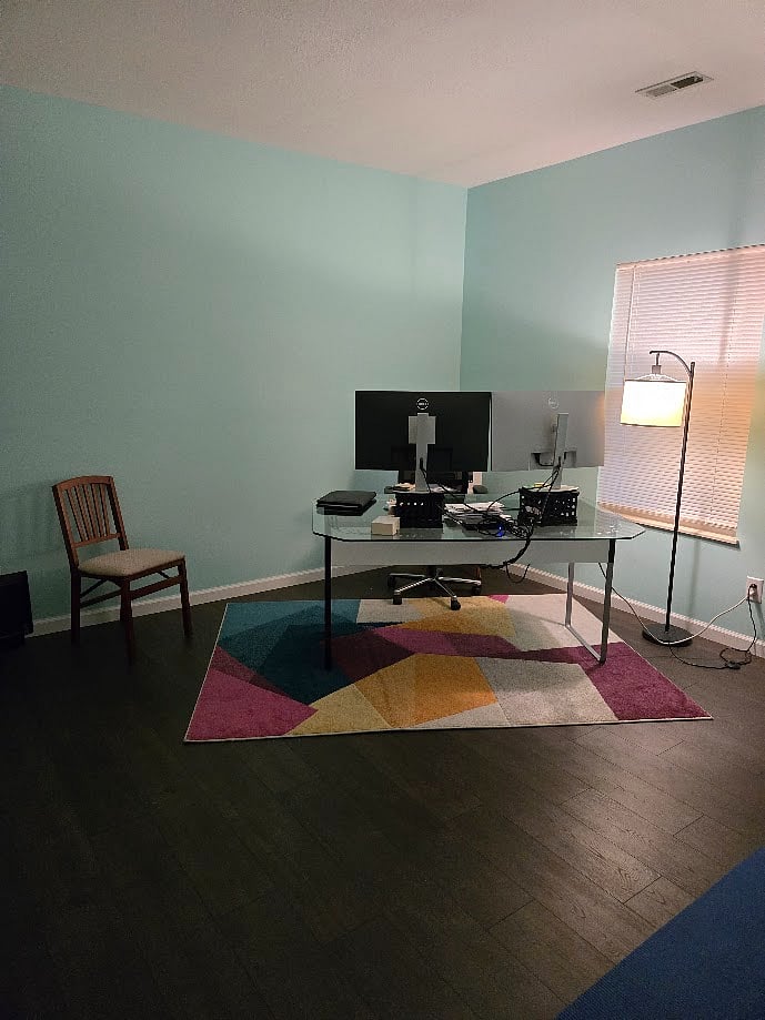 Bedroom 1 as home office