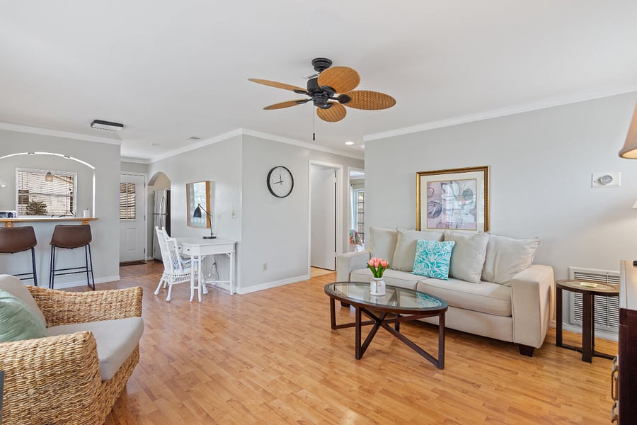 Open living room