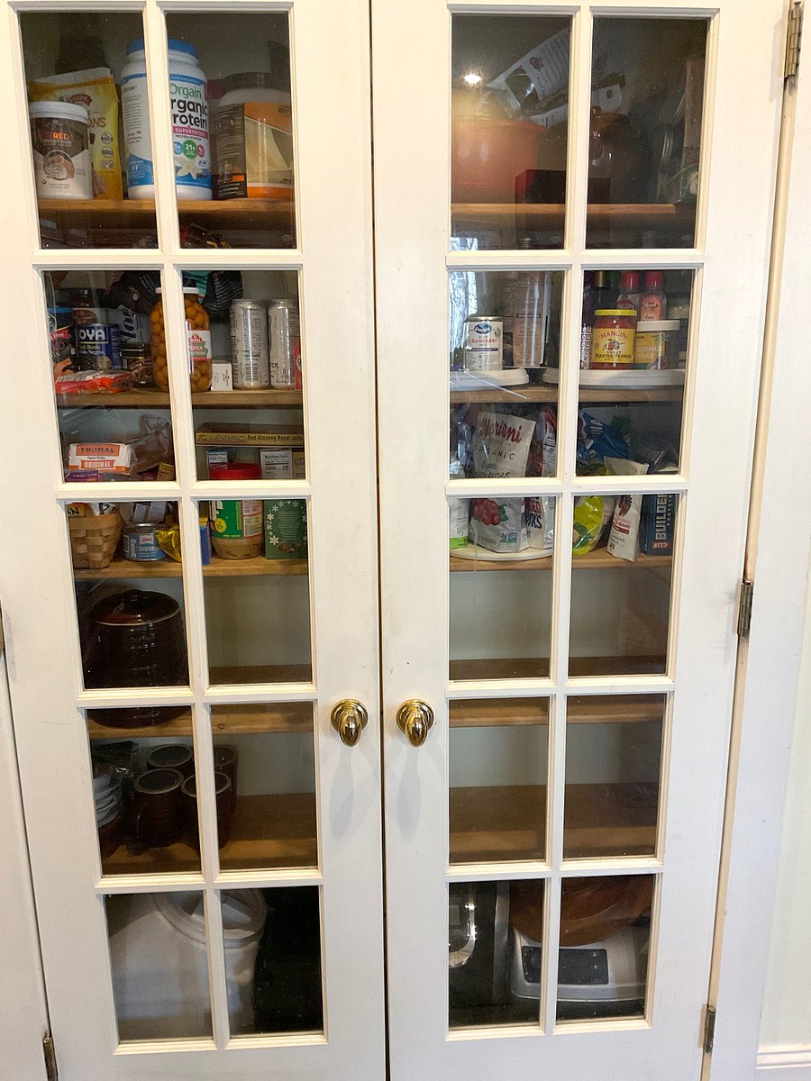 A shelf of the pantry is available for the renter.