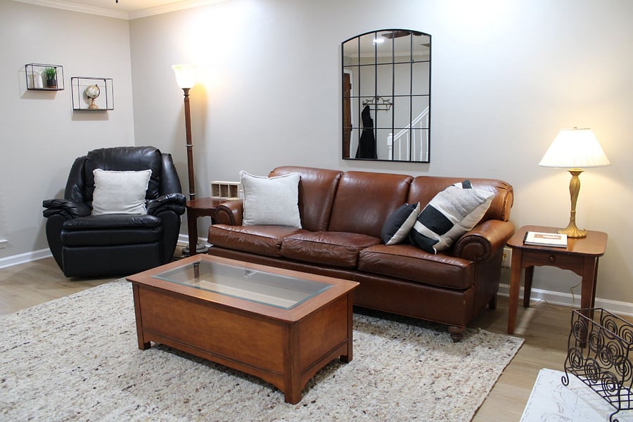 Recliner, perfect for binge-watching :)