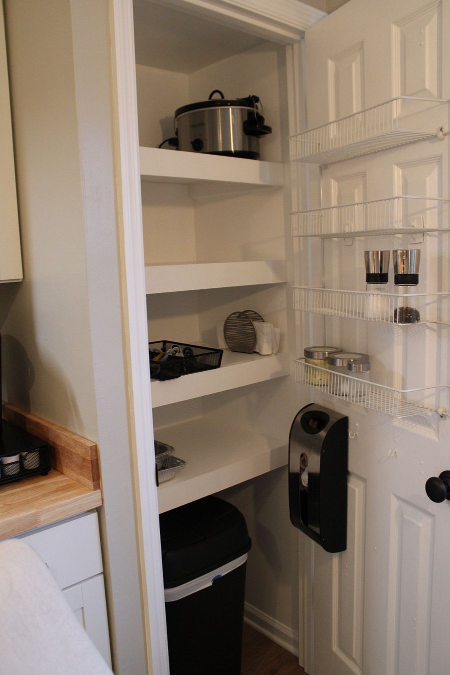 Full kitchen pantry.