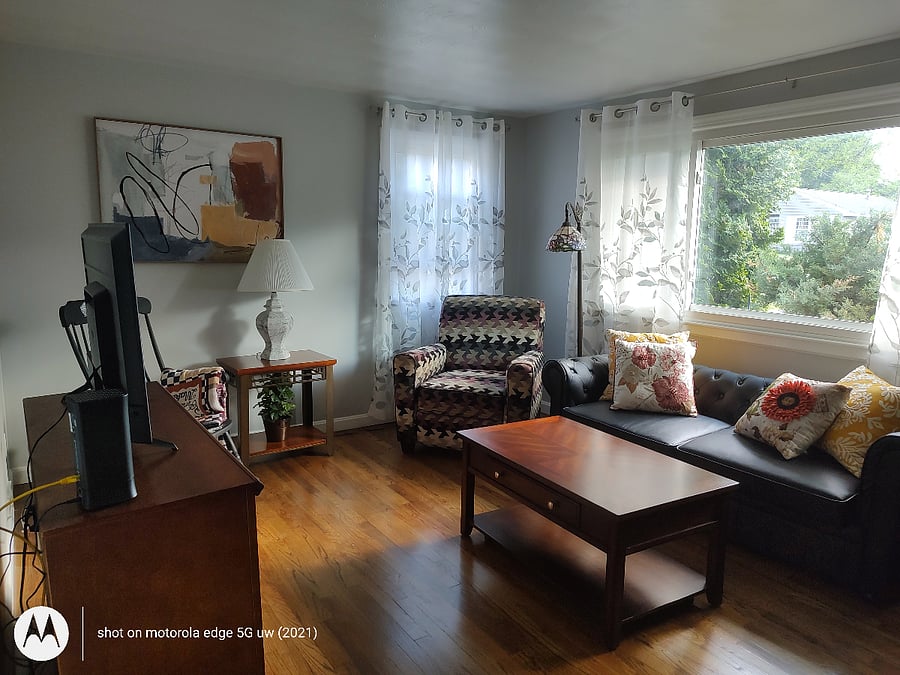 Living room, Smart TV, Printer