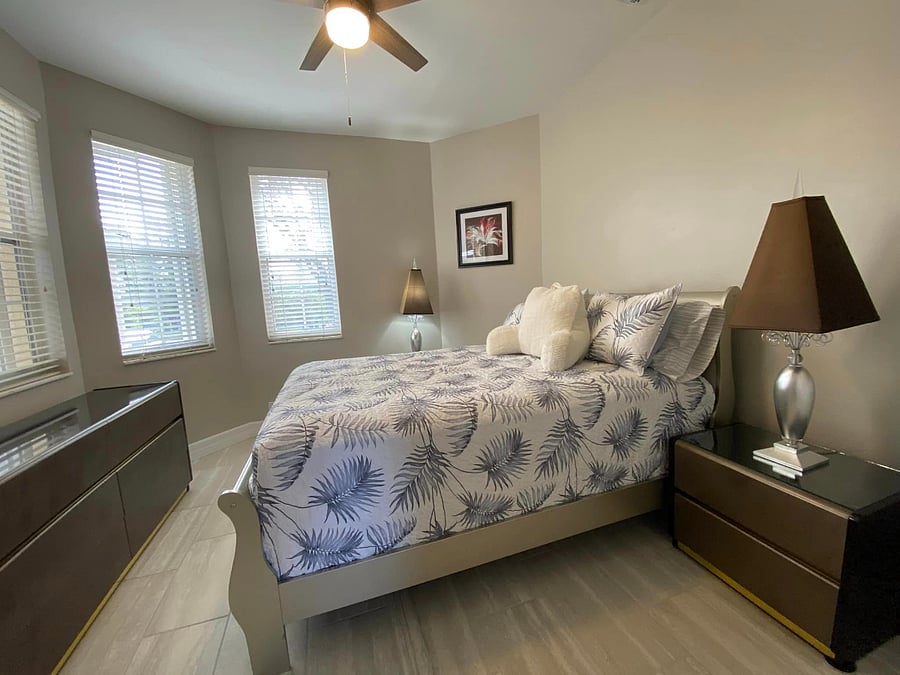 Third Bedroom. Very calming with wonderful
Design and space.