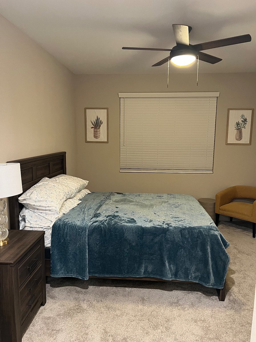 1st floor bedroom with attached bathroom