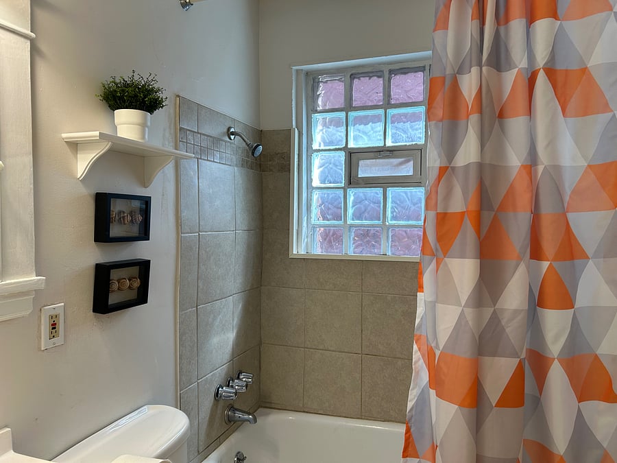 shower and bathtub bathroom