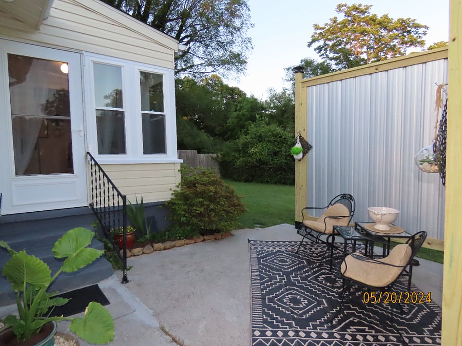 Sunroom leading to Outside Private Patio