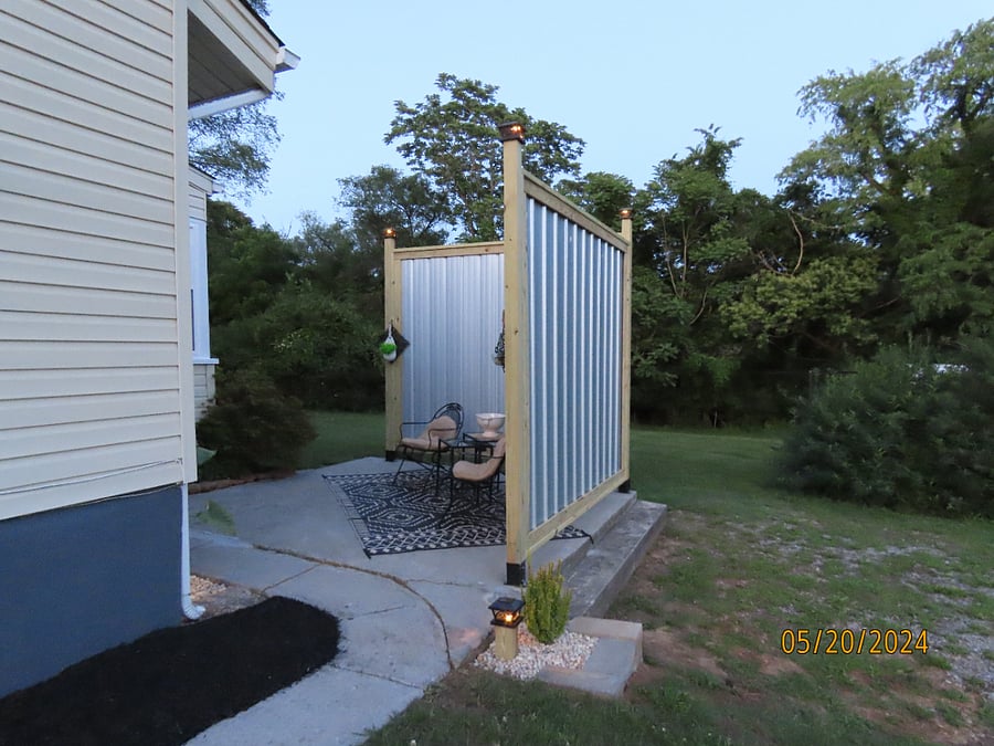Outside Private Patio