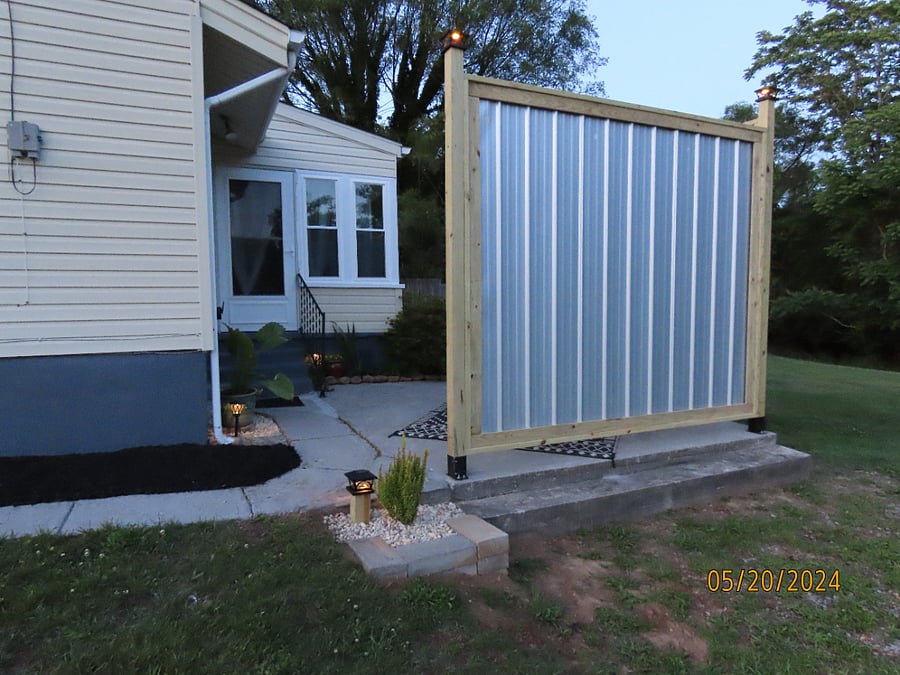 OutsidePrivate Patio