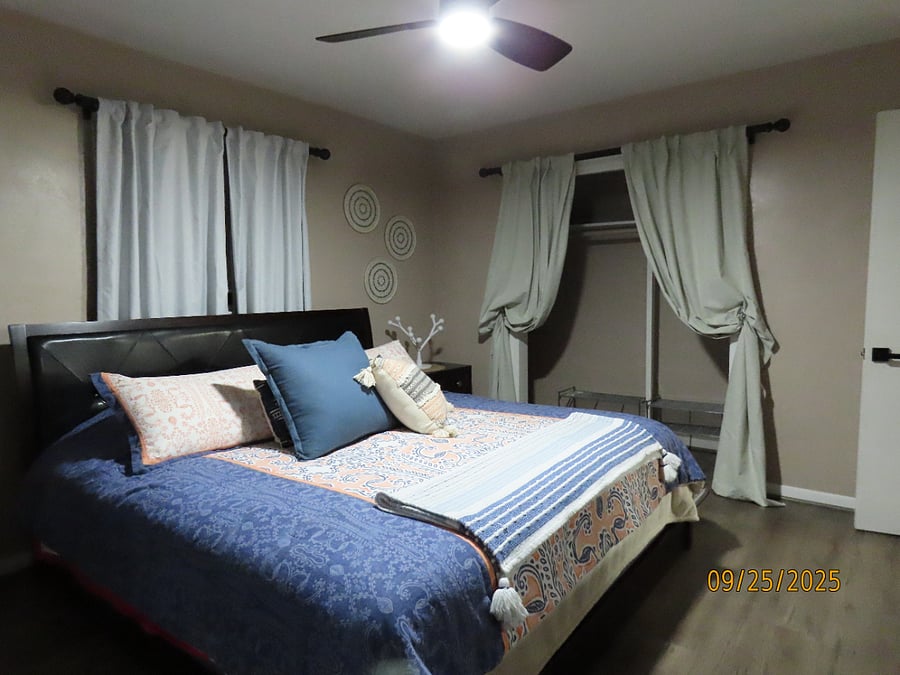Master with Large Closet and Shelving