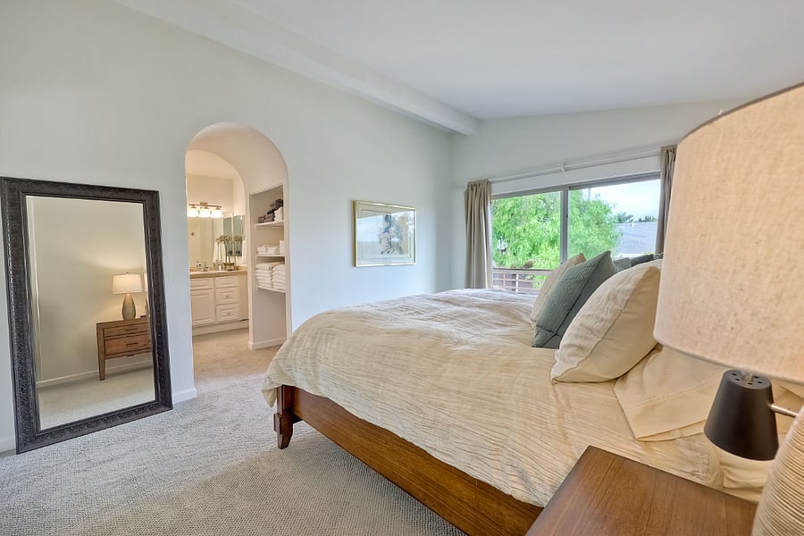 Master bedroom with ensuite