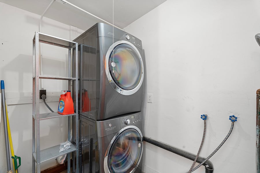 Full size Electrolux washer and dryer