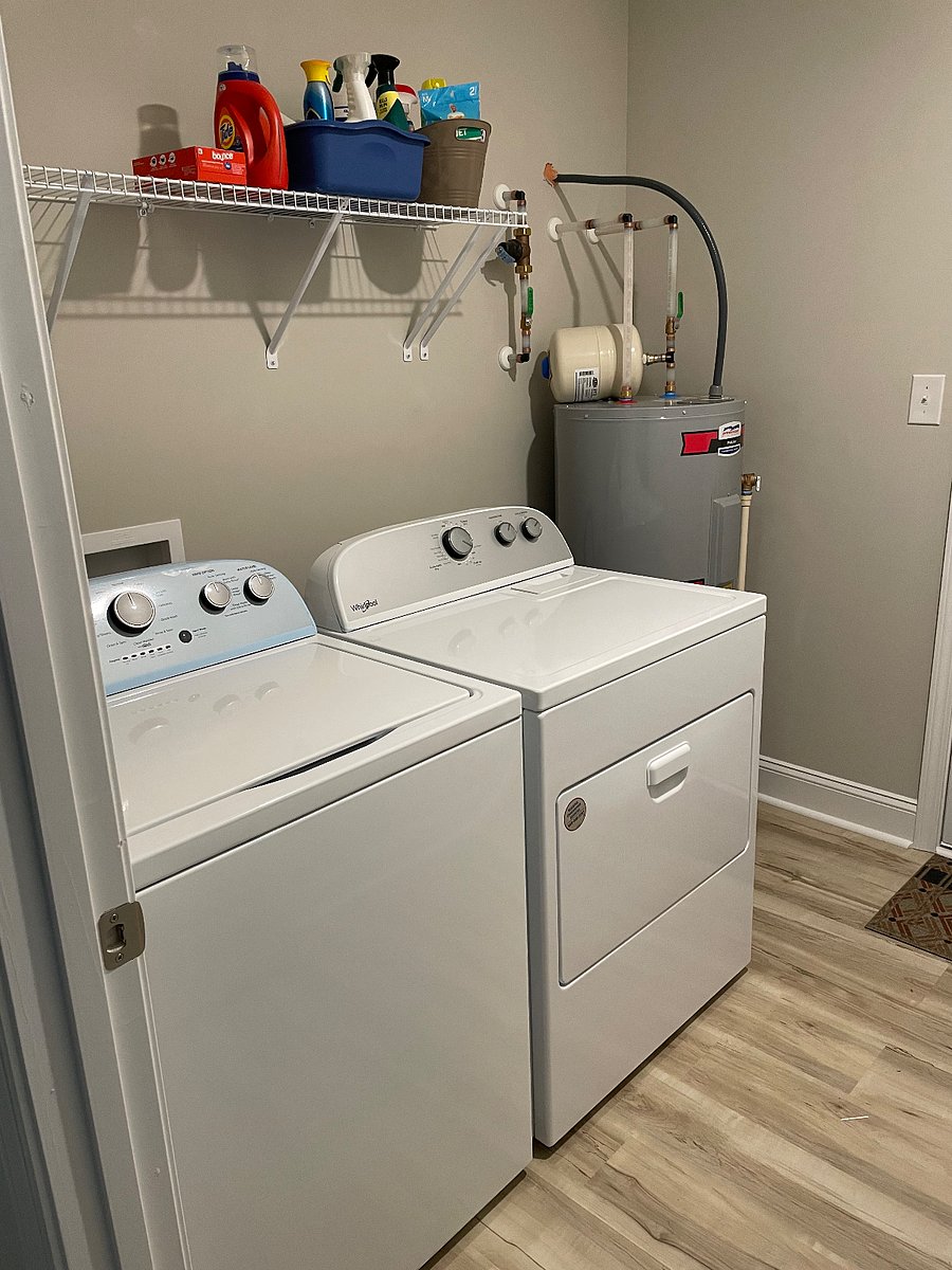 Washer and dryer