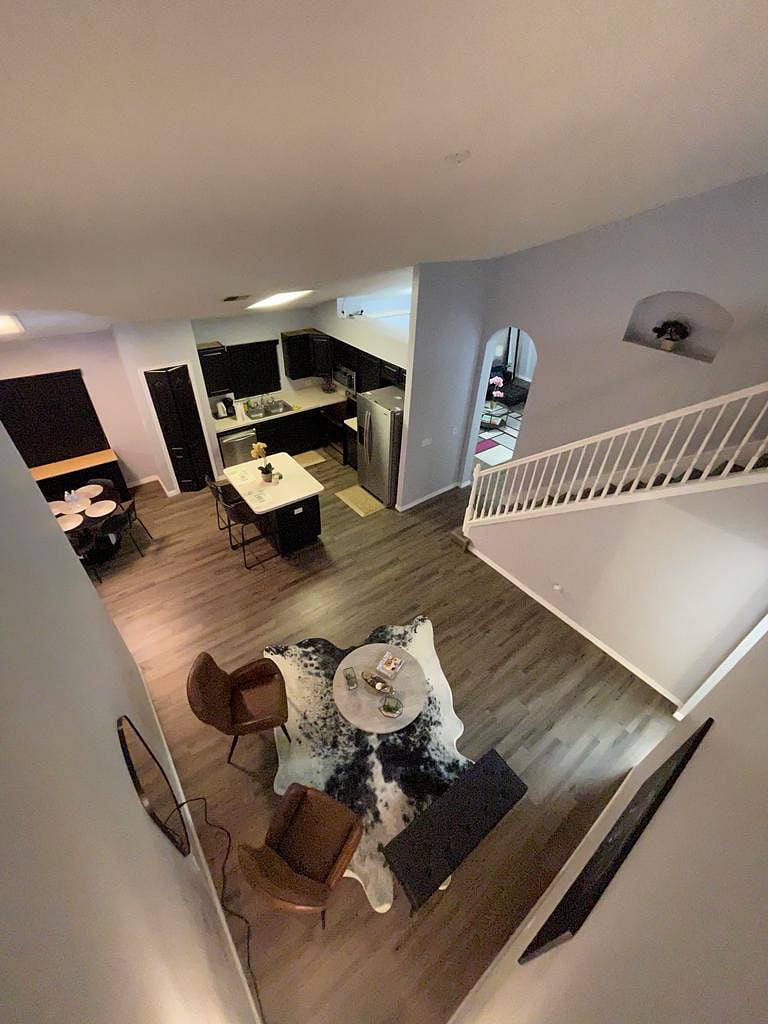 View from upstairs 