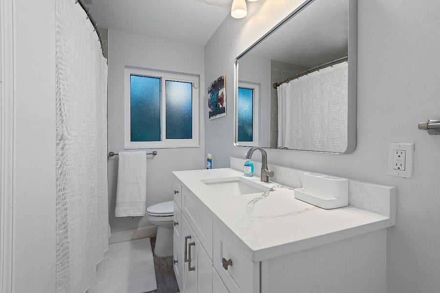 Main floor bathroom