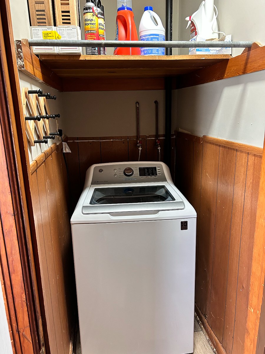 Washer shown here. Dryer, not shown as it is separate