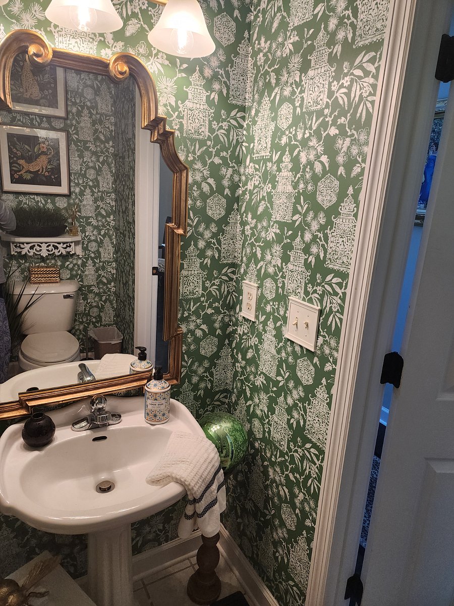 Half Bath located downstairs near family & living room